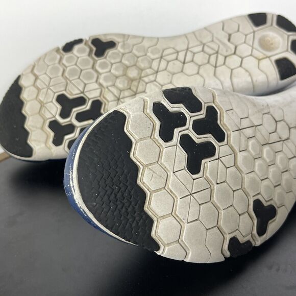 Nike Free Flyknit 3.0 Running Shoes Men 8 Blue White Lightweight Minimal Trainer - Picture 12 of 14